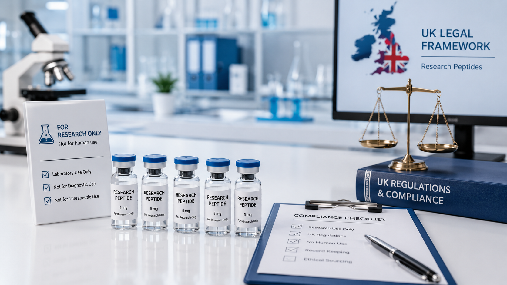 Are Research Peptides Legal in the UK?